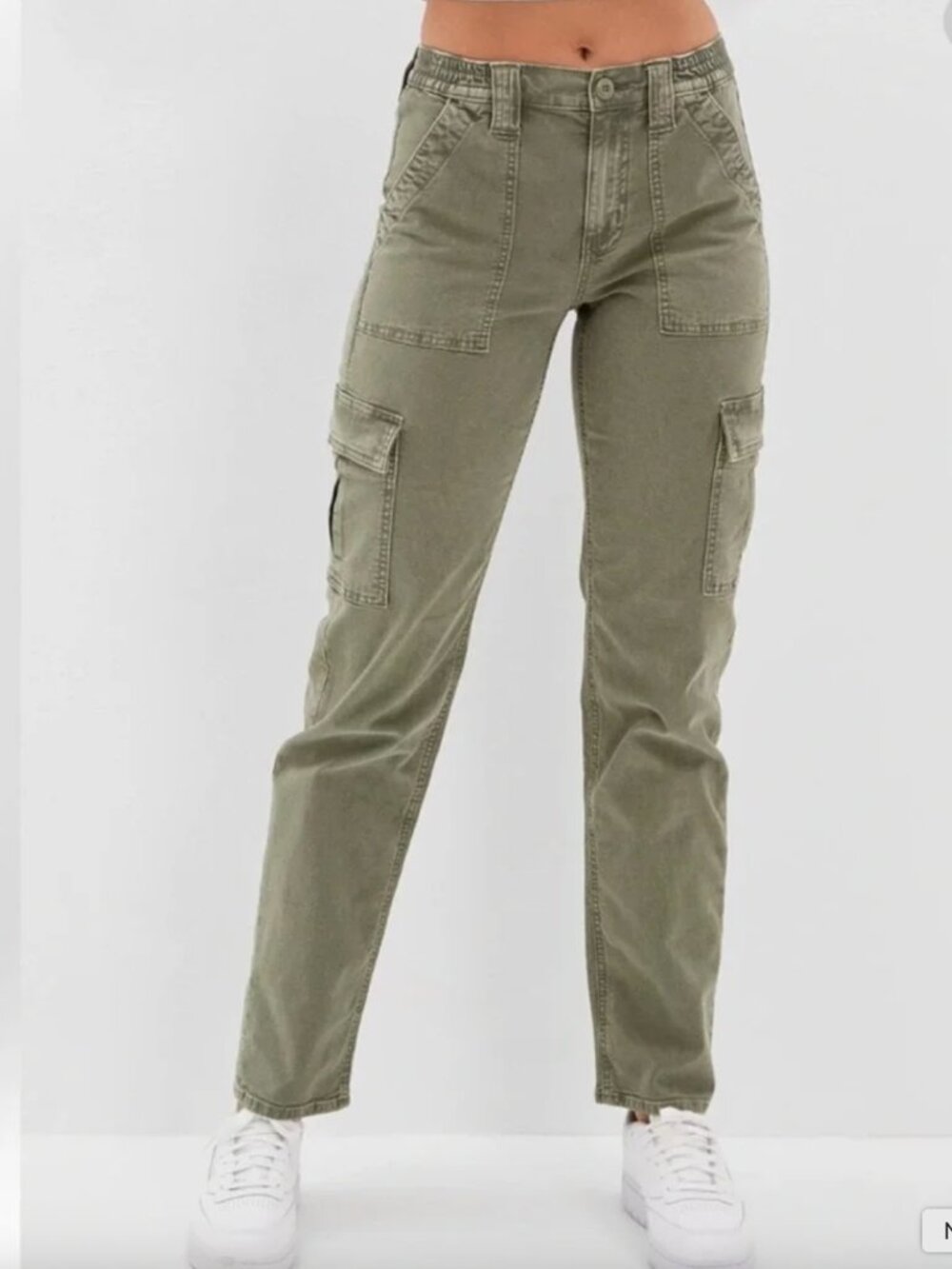American Eagle Cargo Stretch Pant Straight Leg